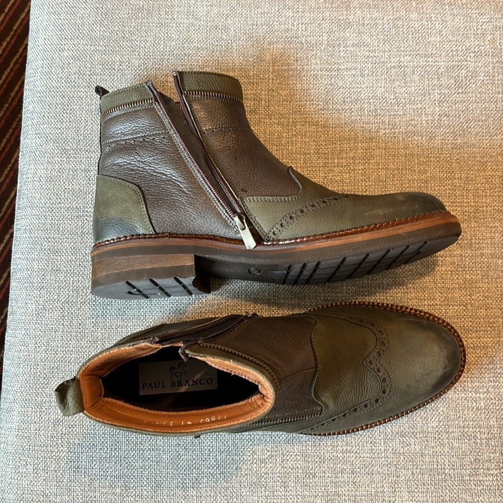 Paul Branco boots, genuine leather.